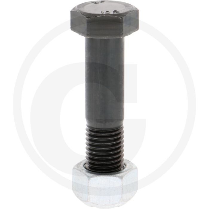 Bout met borgmoer M20x90 - 10.9 kwaliteit - 90mm lengte