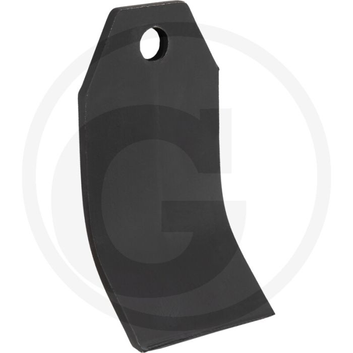 Mes - Werkbreedte 75mm, Borings-Ø 14mm, Lengte 150mm - Taarup