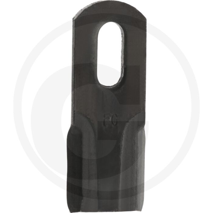 Mes - Dikte 5mm, Borings-Ø 14x33mm, Lengte 110mm