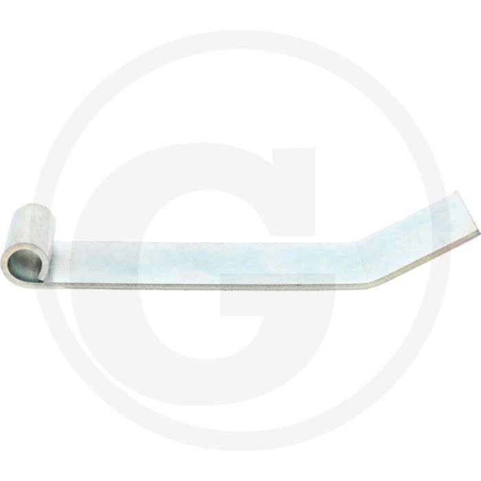 Müthing beschermende flap - 60x255mm, 4mm dik, gat-Ø 9,5mm - MU-Maxi, MU-Farmer, MU-Pro