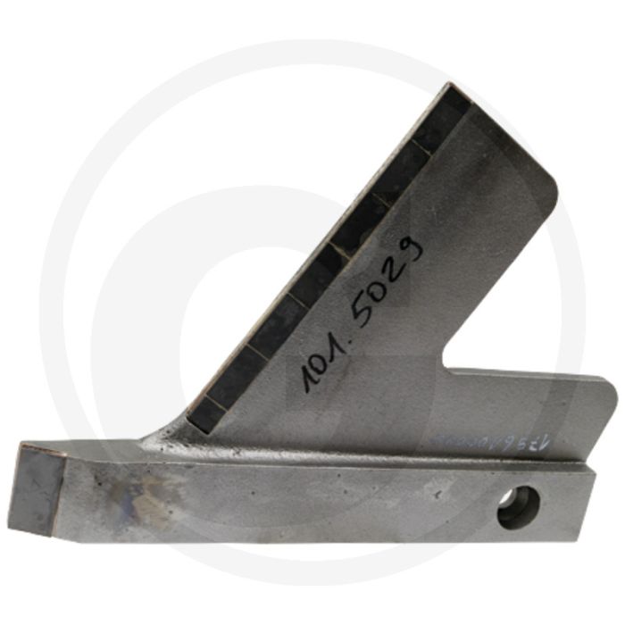 Heavy Duty Ganzevoetbeitel (rechts  met hardgesoldeerde hardmetalen slijtplaat)