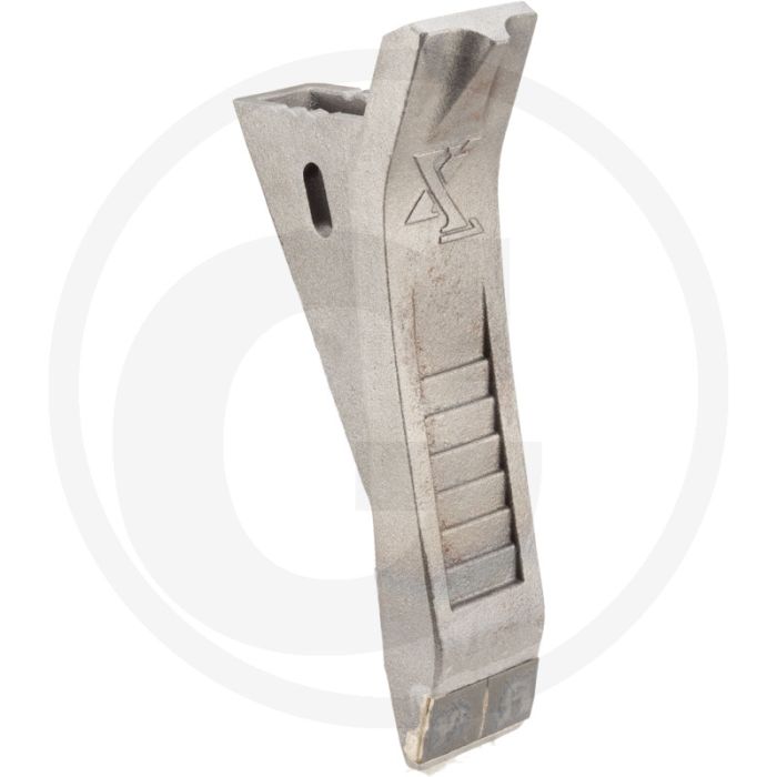 Heavy Duty Hardmetalen schaarpunt - Werkbreedte 72mm
