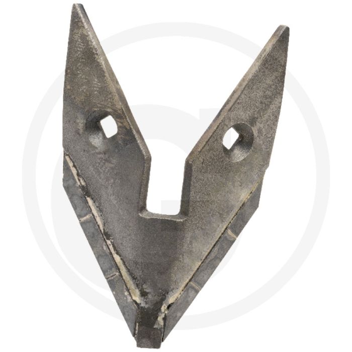 Heavy Duty Ganzevoetbeitel (135 mm  met hardgesoldeerde hardmetalen slijtplaat)