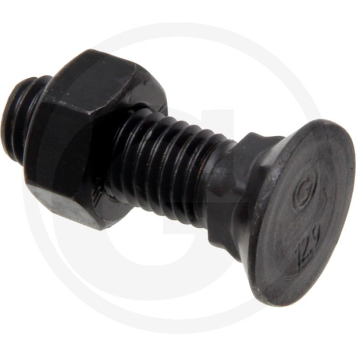 Ploegbout M12 x 40,-608, 12.9 (M12 x 40, DIN608, 12.9)