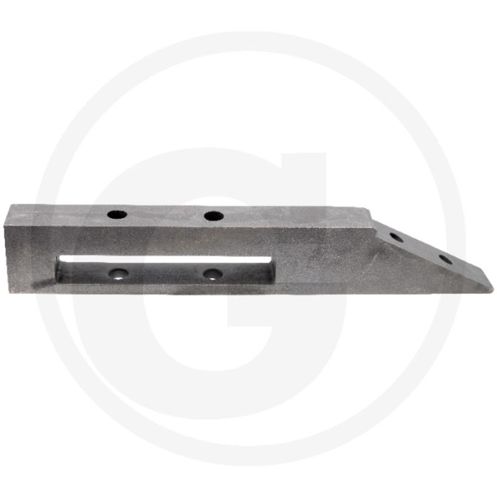 Beiteldrager 410 x 40 mm - 4 gaten - Werkbreedte 40 mm