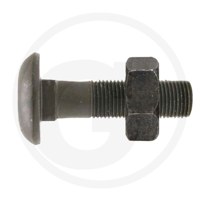 Lichaamsbout 8.8 - M16x1,5, L=80mm, Kop-Ø=38mm
