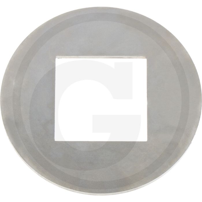 Instelschijf - Buiten-Ø: 90mm, Dikte: 3mm, Vierkant: 41x41mm