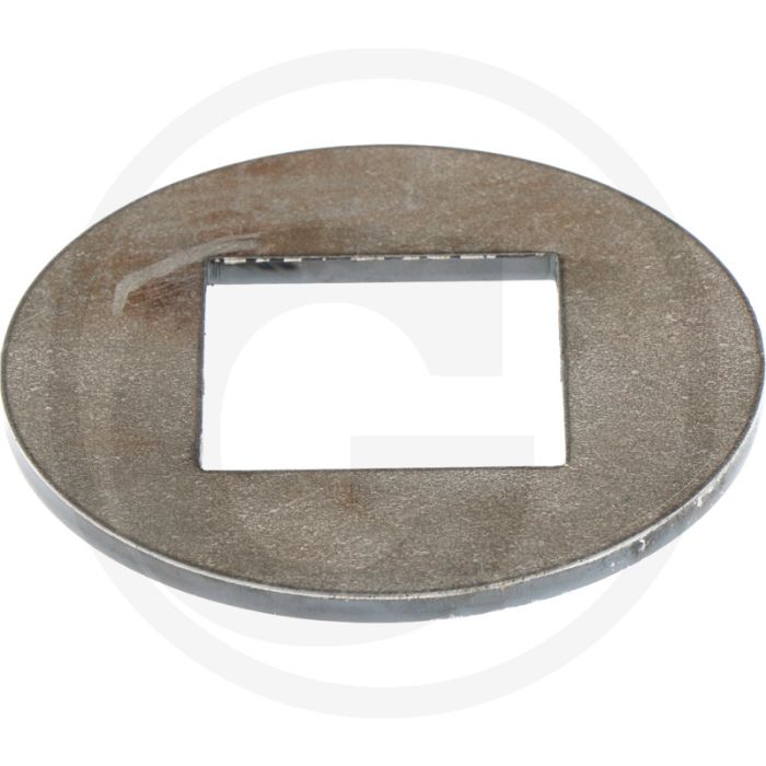 Instelschijf 40 x 40 mm - Dikte 4 mm | Prismasterren Güttler | Grondbewerking