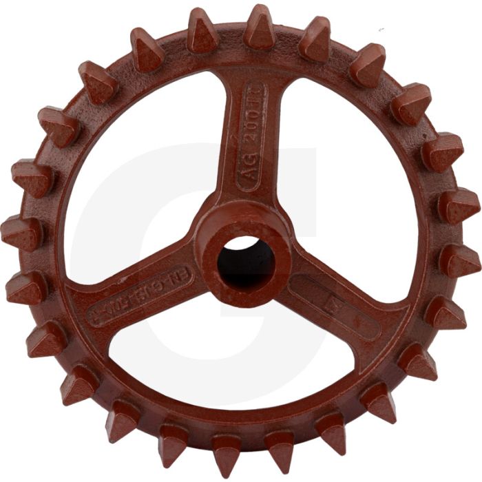 Crosskillring 350x60x120 GGG50 - Ronde as