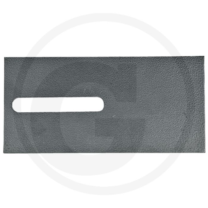 Afstrijker (metaal) Landsberg-Pöttinger 5mm dikte - Menke-Nr. 54524