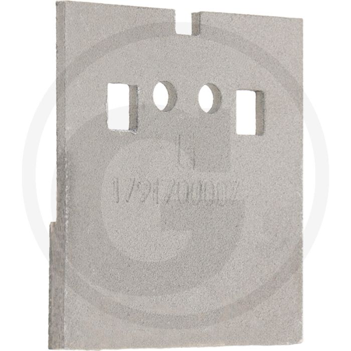 Heavy Duty Afstrijker 90x96 mm met hardgesoldeerde hardmetalen slijtplaat Heavy Duty Afstrijker 90x96 mm met hardgesoldeerde hardmetalen slijtplaat