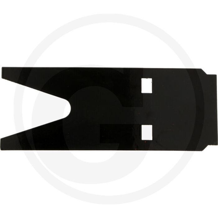 Abstreifer - 5mm dikte, 85mm inbouwmaat, 220mm lengte