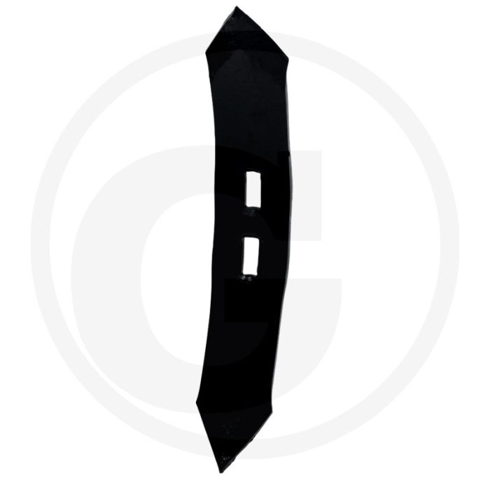 Beitel - Afmetingen: 375 x 60 x 12 mm, Gatafstand: 45-75