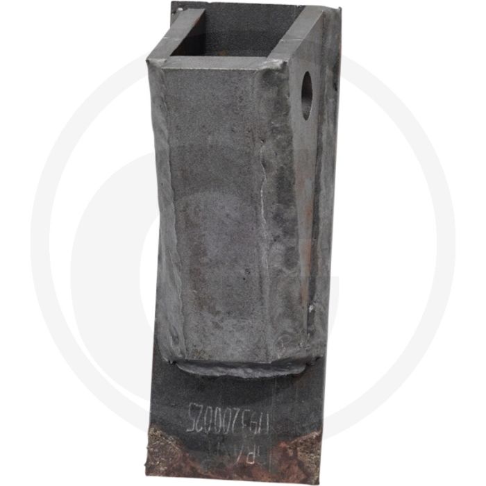 Heavy Duty Slijtschoen (rechts  met hardgesoldeerde hardmetalen slijtplaat)