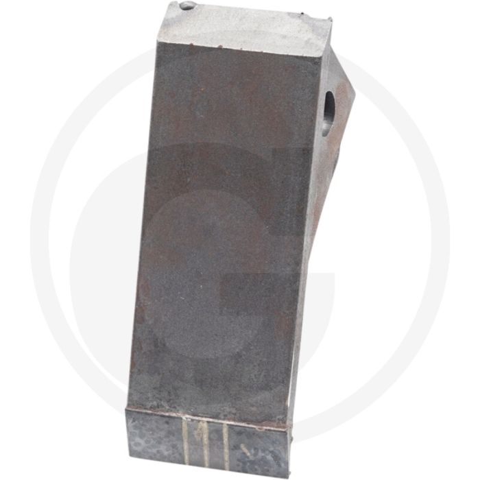Heavy Duty Slijtschoen (links  met hardgesoldeerde hardmetalen slijtplaat)