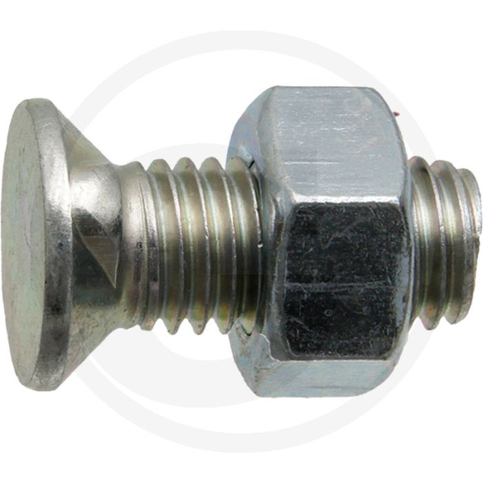 GREGOIRE BESSON Bout met moer M12 x 30 mm - Naud