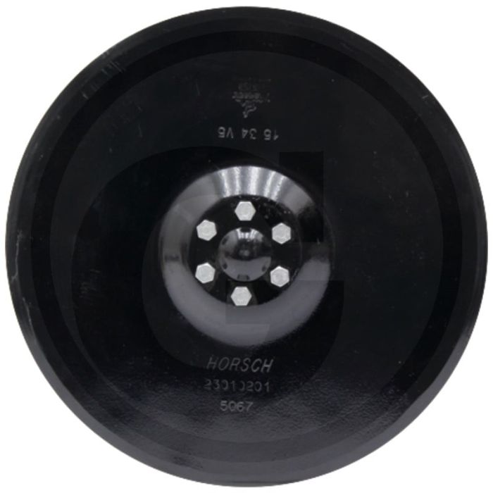Coupleur de disque Horsch (courbé, avec roulement, 6 trous 6x M8 pour TurboDisc et TurboDisc II)