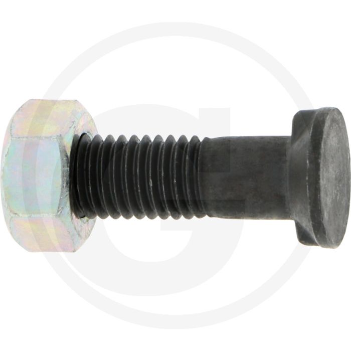 Boulon de charrue Kuhn avec écrou (M12X45)