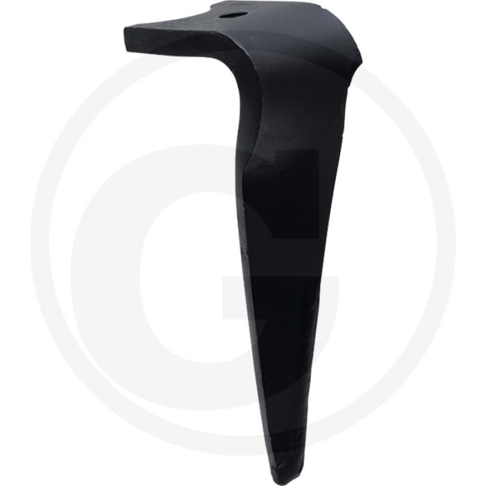 Kverneland Dent pour tête de rotor (droite, Quick-Fit, 18 mm, enrobée)
