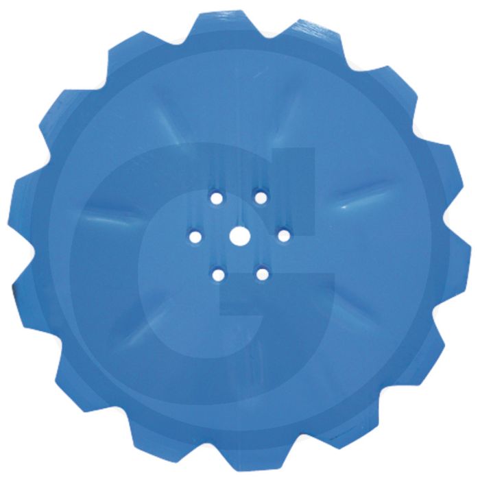 Lemken Schijfkouter (gekarteld, met middengat)