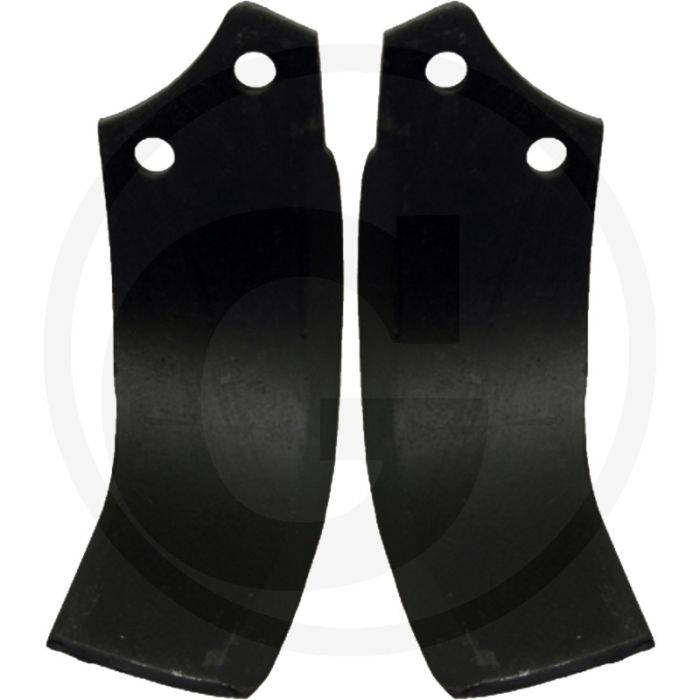 Maschio Gebogen freesmessenset (rechts / links)