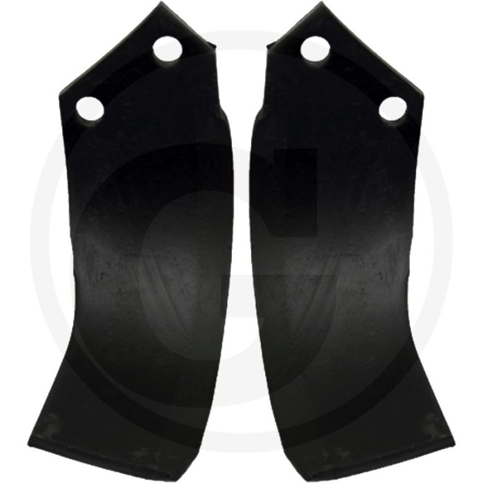 Maschio Gebogen freesmessenset (rechts / links)