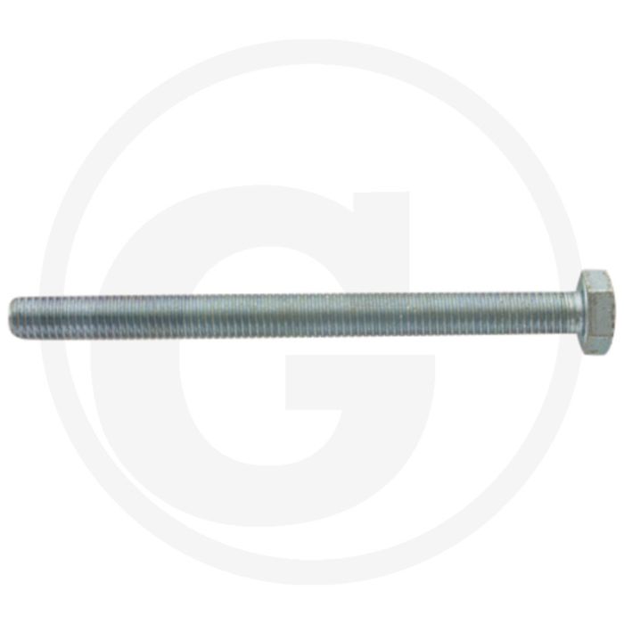 Zeskantplaatbouten Ø12x140mm DIN 933 Gegalvaniseerd Staal - Mister Agri