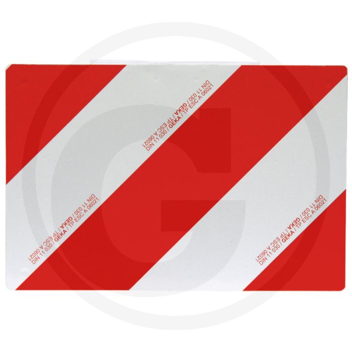 Waarschuwingsbord (éénzijdig)