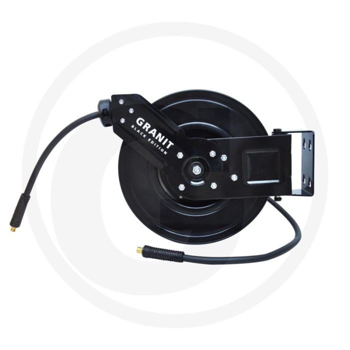 BLACK EDITION Automatische luchtdrukslanghaspel (HeavyDuty)