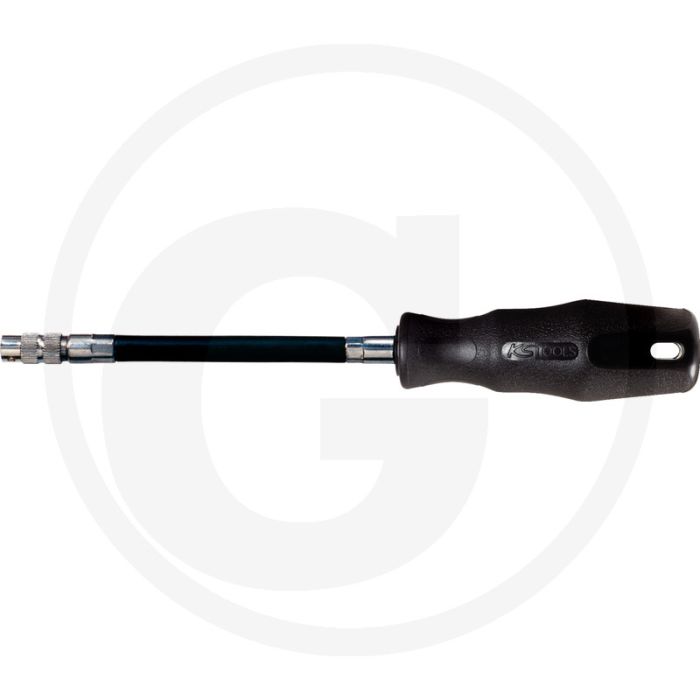 KS Tools 1/4" ERGOTORQUE® Bit-Schroevendraaier, 200 mm - Flexibel, Kunststofmantel, 200g