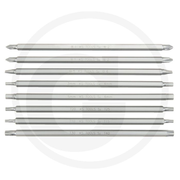 KS Tools Schraubendreher-Doppelklinge PH0 + PH1 175mm 40g