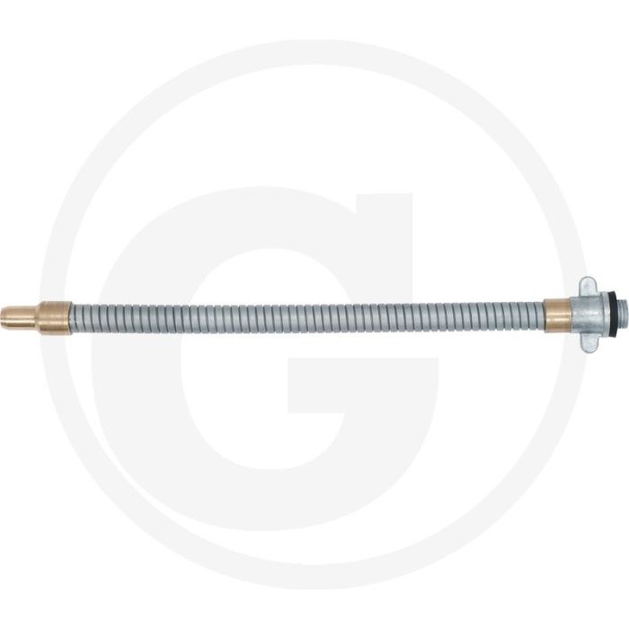 KS Tools Metall-Flexrohr für 150.9250 - Stabiles, biegbares Stahlrohr - M15 x 1,5 - 250mm