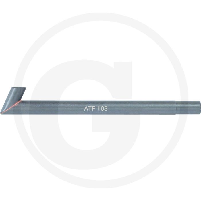 KS Tools Adapterbuis gebogen VAG,AT103/Ø10 GL=150x18 mm - L=166mm, B=40mm, H=10mm