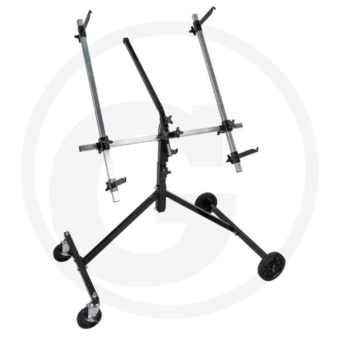 KS Tools Lackierständer - Verstelbare Haltevorrichtingen, 4 Rollen, belastbaar tot 35 kg KS Tools Lackierständer - Verstelbare Haltevorrichtingen, 4 Rollen, belastbaar tot 35 kg