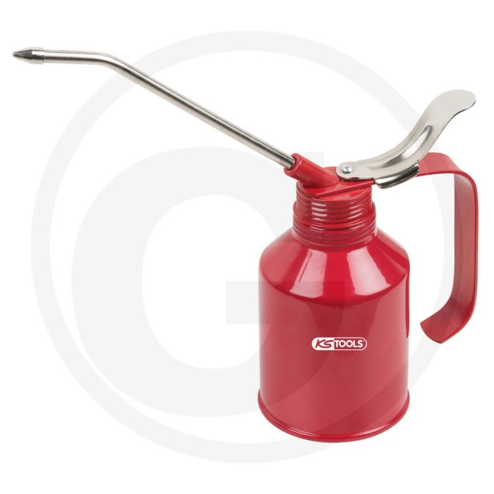 KS Tools Metall-Ölkanne mit Pumpe - 250 ml Fassungsvermögen, ergonomische Bauform