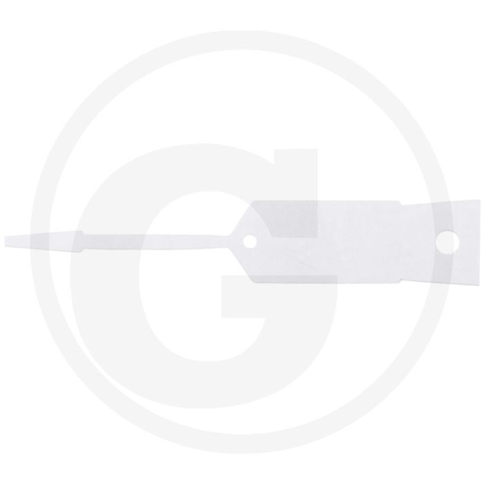 KS Tools Schlüsselanhänger, blanko, 500, 500.8018 - PVC, 147x28x139mm