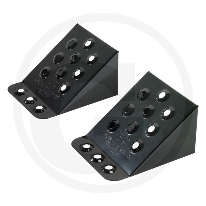 KS Tools Blech Unterleg-Keil (Paar) - Rutschsicher, 233x260x295mm