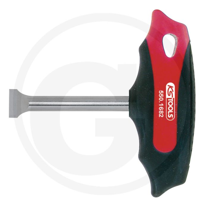 KS Tools Batteriestopfen-Dreher mit T-Griff - Hochglanz verchromt - 145x104x40mm