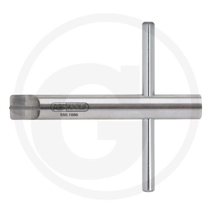 KS Tools Batteriestopfen-Dreher mit Knebel, 1,3mm - Beschädigungsfreies Ein- und Ausdrehen - 130x25x168mm KS Tools Batteriestopfen-Dreher mit Knebel, 1,3mm - Beschädigungsfreies Ein- und Ausdrehen - 130x25x168mm