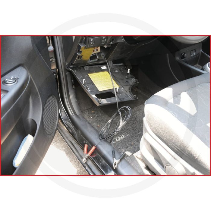 KS Tools Bordnetz-Spannungserhalter, OBD, 5m - Behoudt voertuigspanning tijdens batterijvervanging