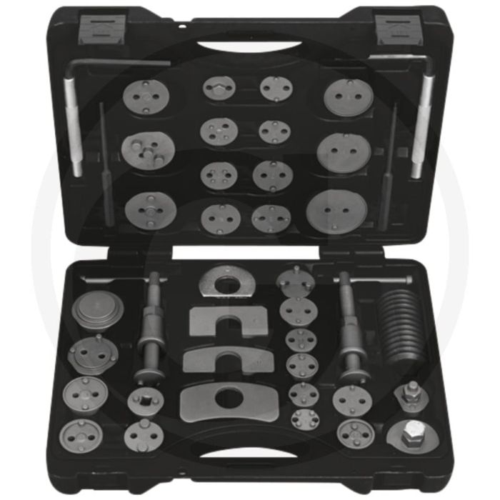 KS Tools Remzuiger reset gereedschapset, 41-delig - Geschikt voor Bendix, Girling en Smart - 5.100 gram