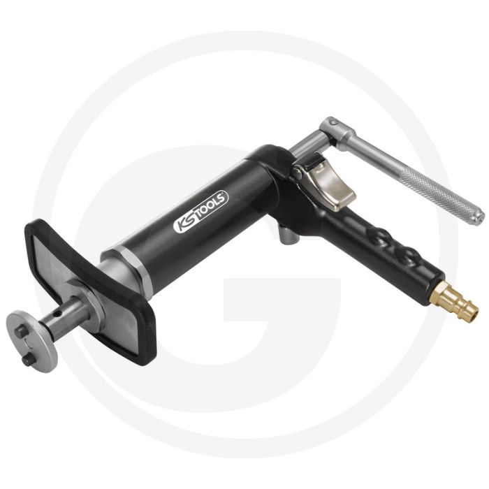 KS Tools Pneumatische spinderl voor remzuigeradapter, 260 mm - Links- en rechtsdraaiend, magnetisch (2.850 gram)