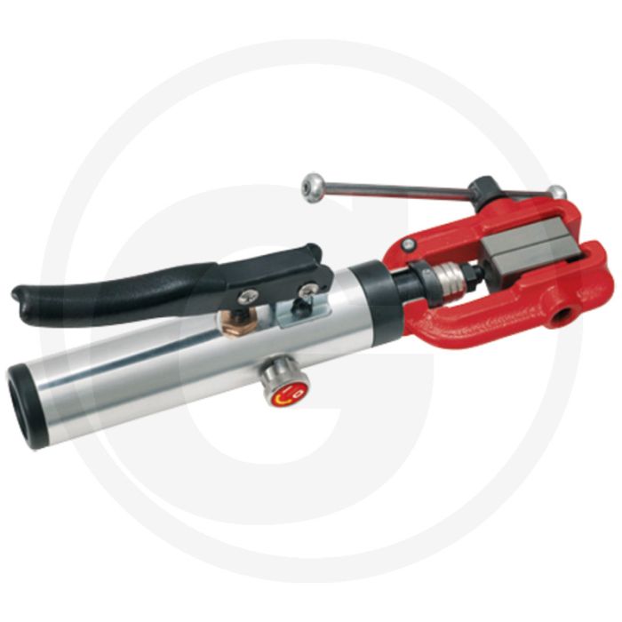 KS Tools Universele-remfelsset, Flarefix II, met hydraulische spindel, 11-delig (11-delig., levering in stabiele kunststof koffer)