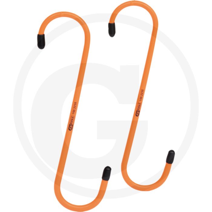 KS Tools Universal-Haken-Satz, starr, 2-tlg. - Preventie van schade aan remleidingen KS Tools Universal-Haken-Satz, starr, 2-tlg. - Preventie van schade aan remleidingen