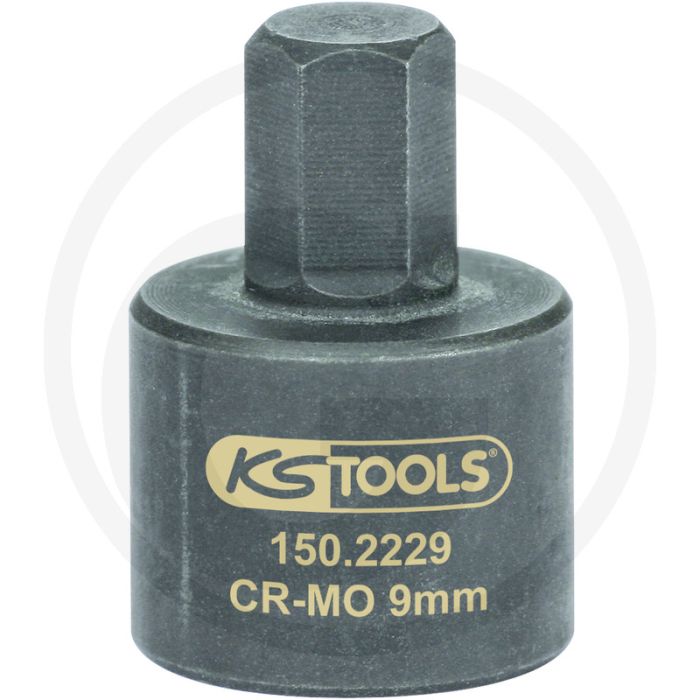KS Tools Dopsleutels voor remklauwen, 9 mm - Innensechskant, korte uitvoering, voor Mercedes, BMW, Volkswagen KS Tools Dopsleutels voor remklauwen, 9 mm - Innensechskant, korte uitvoering, voor Mercedes, BMW, Volkswagen