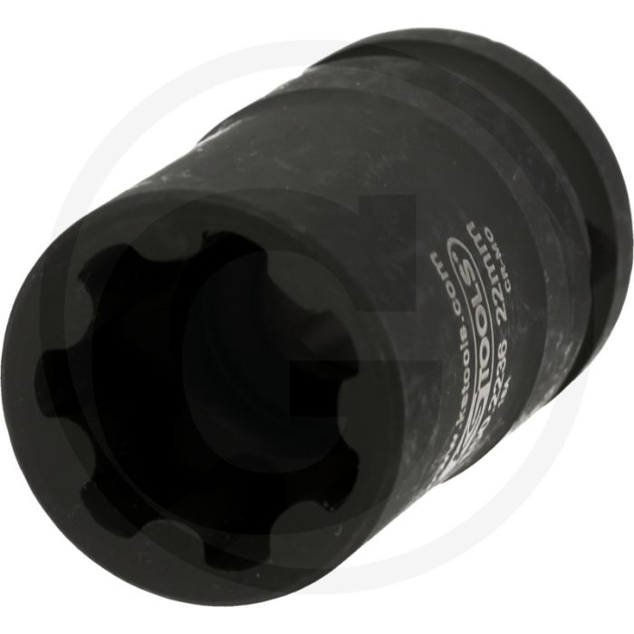 KS Tools 1/2" Bremssattel-Spezialstecknuss, AS 22 voor Audi A5, A6, A7