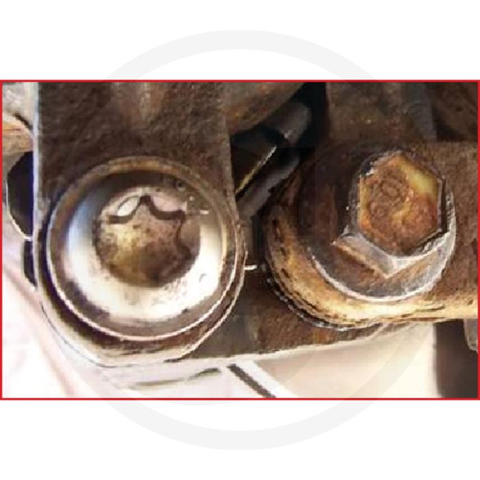 KS Tools 3/8" Stecknuss für TX-Schrauben an der Bremsscheibe, T50 - Lange Ausführung, Torx - 121x65x30mm
