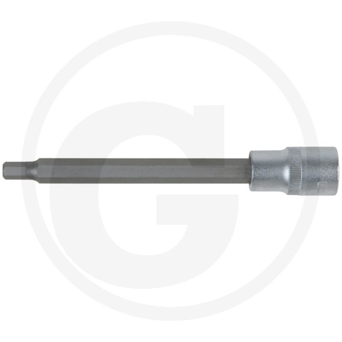 KS Tools Bit-Stecknuss für Innensechskant-Schrauben am Bremssattel, SW 7 - Extra lange Ausführung KS Tools Bit-Stecknuss für Innensechskant-Schrauben am Bremssattel, SW 7 - Extra lange Ausführung