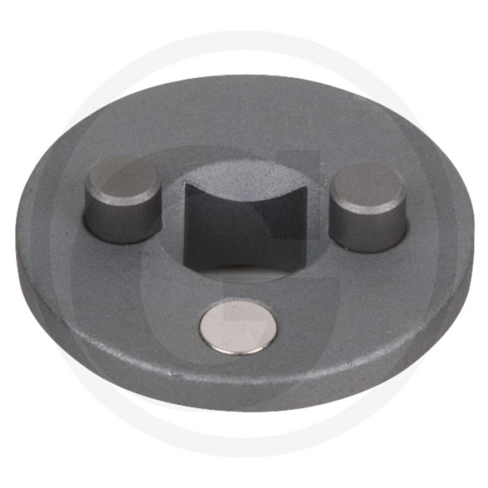 KS Tools 3/8 Bremskolben-Werkzeug-Adapter mit Magnet - Opname: 3/8, Gewicht: 40g