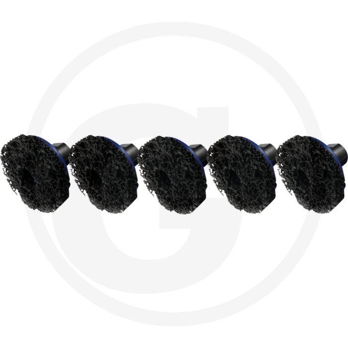 KS Tools Radnabenschleifer Schleifs. 65mm, 5tlg. voor optimale Reinigung von Radnaben und Bremsscheiben